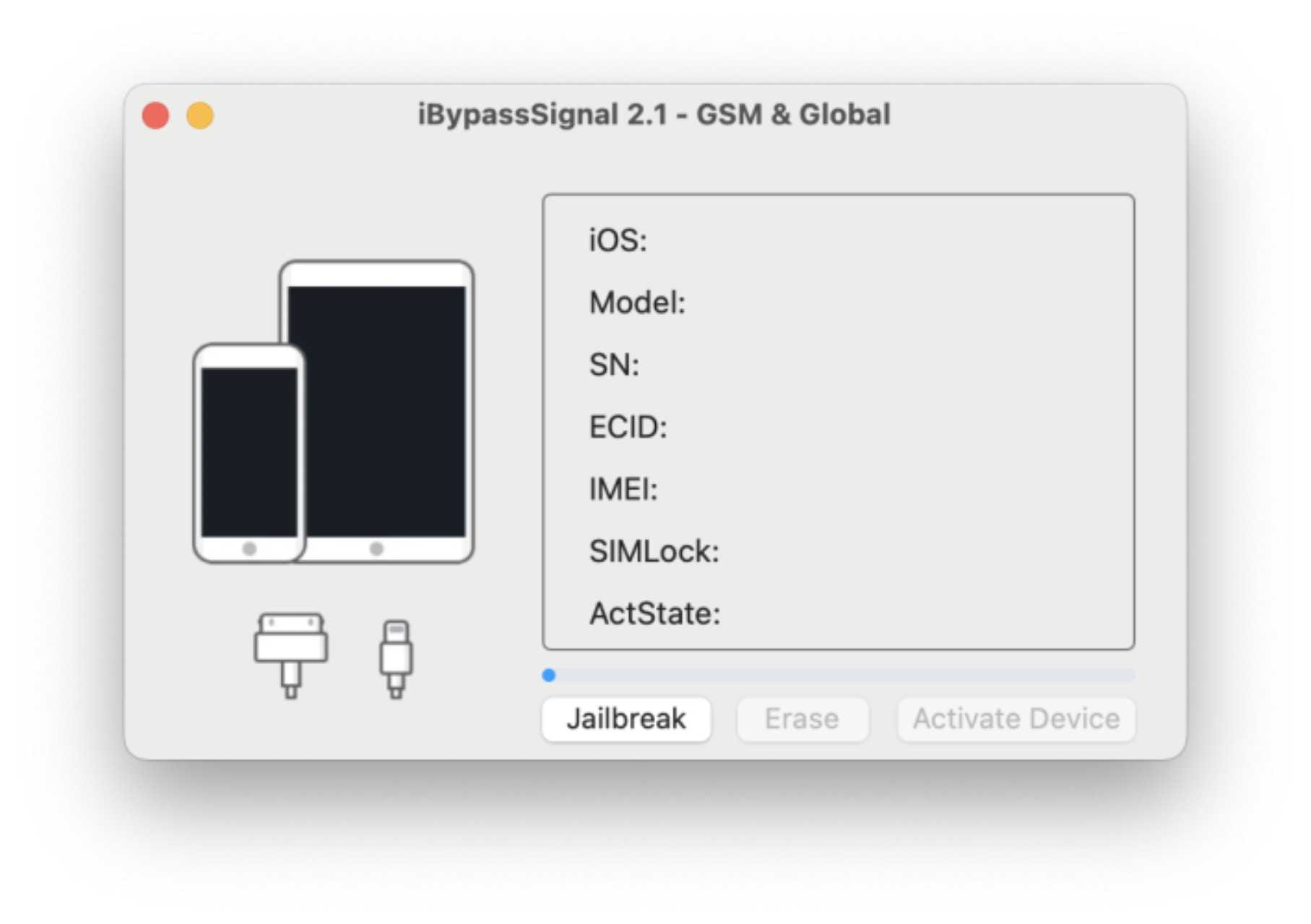 iBypassSignal iCloud Bypass with signal support on iOS