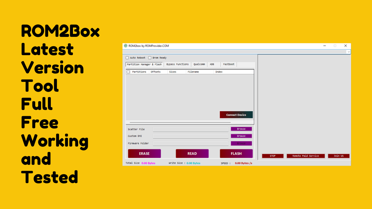 Rom2box tool