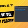 MDM Fix Tool v1.0.2.1 Remove MDM / KG / IT Admin Latest Version