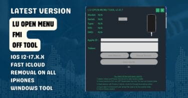 Lu open menu fmi off tool