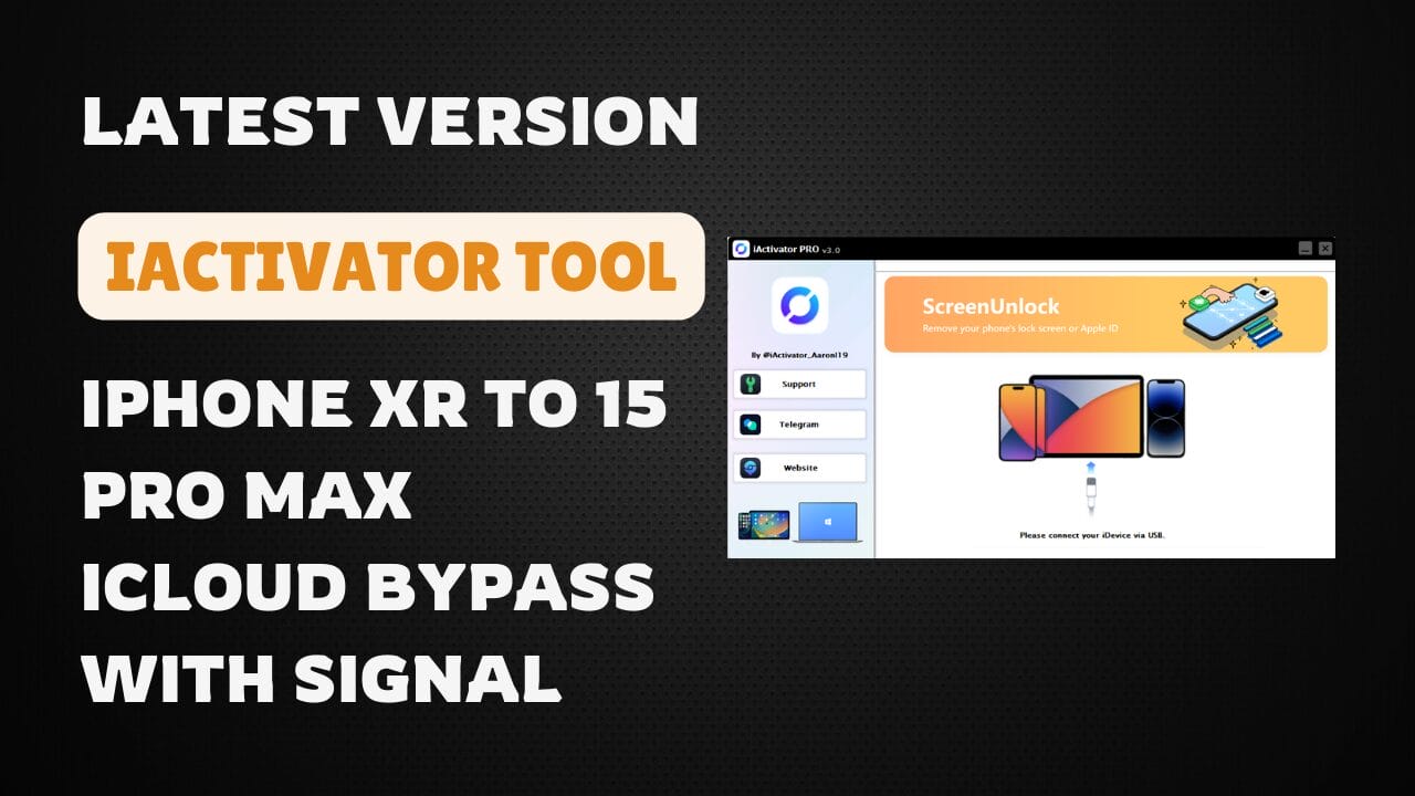 Iactivator tool