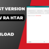 Anaw Ra Htar Pro V1.2.2 Latest Version Free Download