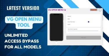 Vg open menu tool